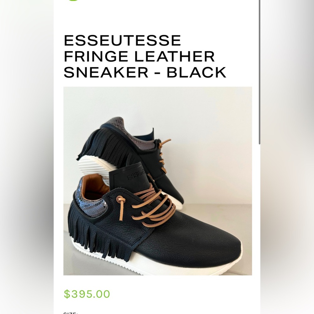 ESSEutESSE Fringe Sneakers